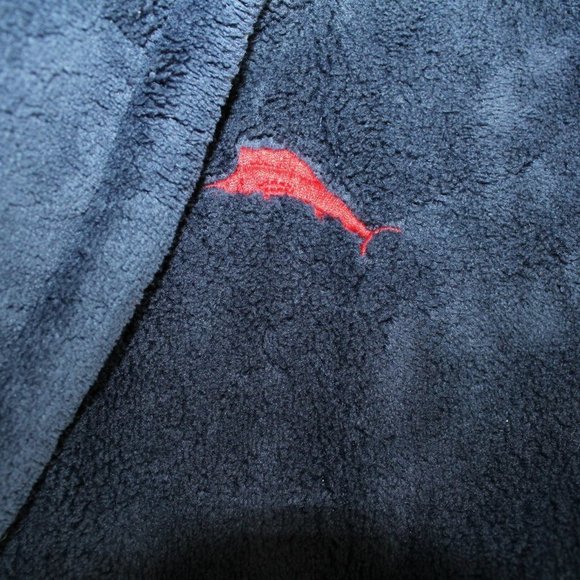 NWT MEN'S TOMMY BAHAMA PLUSH BATH ROBE S/M - Picture 5 of 9